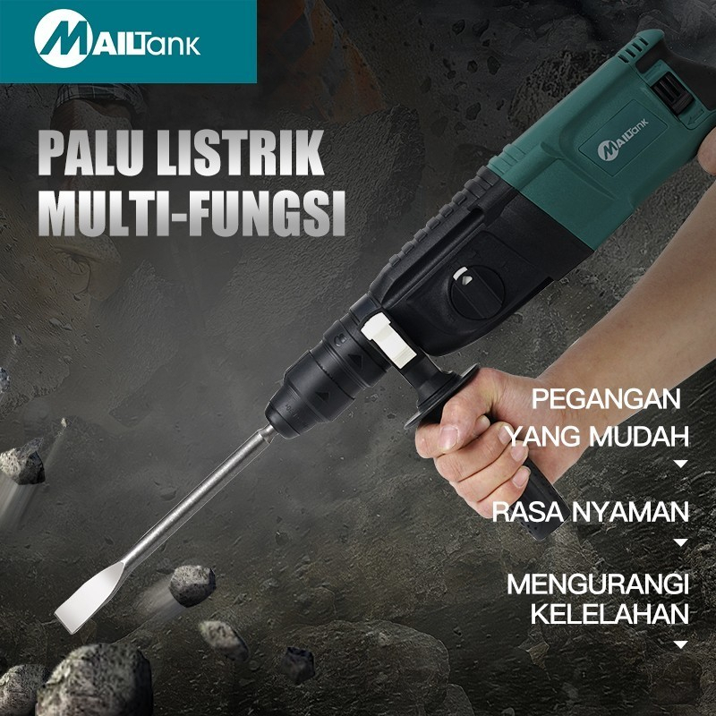 Jual Mesin Bor Rotary Hammer 3 Fungsi Bor Bobok Beton SDS Plus Bukan