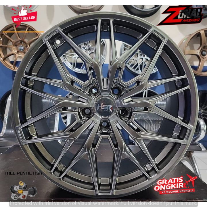 Jual JUAL VELG MOBIL RACING HSR R19 BUAT XPANDER CAMRY NEW MAZDA5 CRV