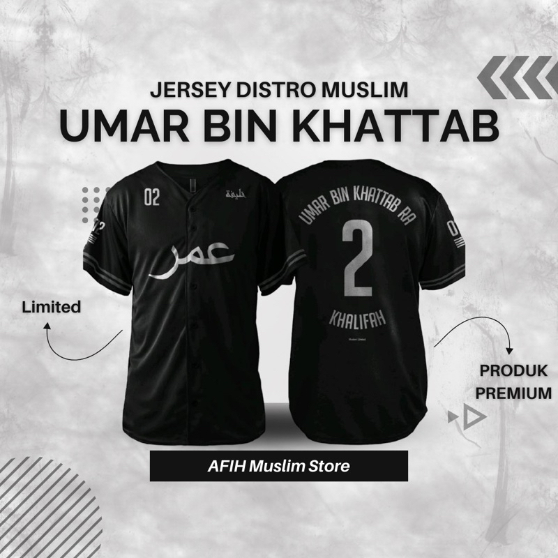 Jual JERSEY UMAR BIN KHATTAB Shopee Indonesia