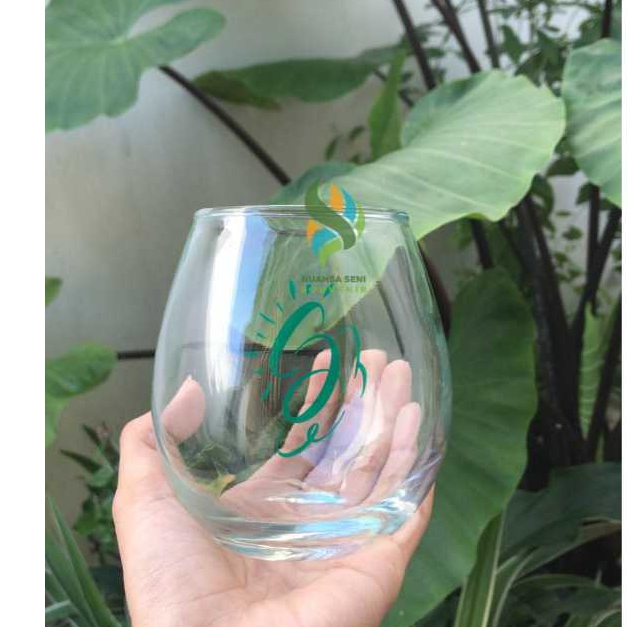 Jual Souvenir Aesthetic Elegan Gelas Tuscany Tumbler Wine Kaca Gelas