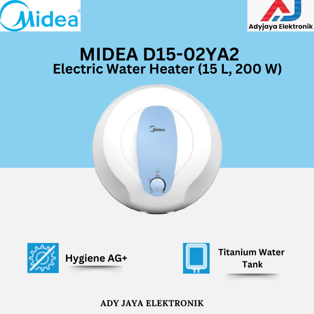 Jual Electric Water Heater Midea D Ya L W Anti Bacteria