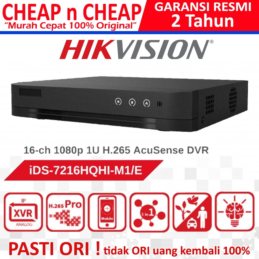 Jual Hikvision Ids Huhi M Mp Dvr Channel Huhi M S Hik