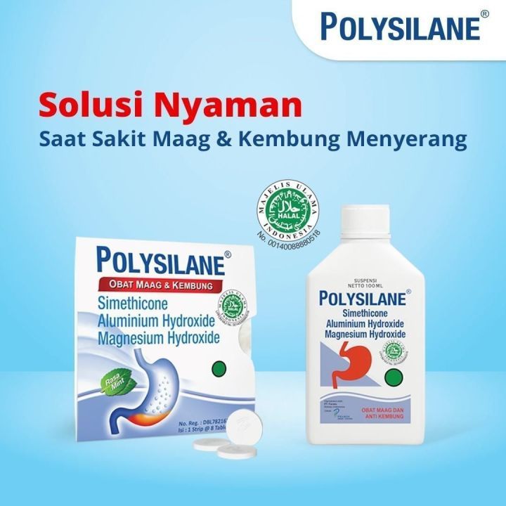 Jual Polysilane Tablet Dan Sirup Ml Shopee Indonesia