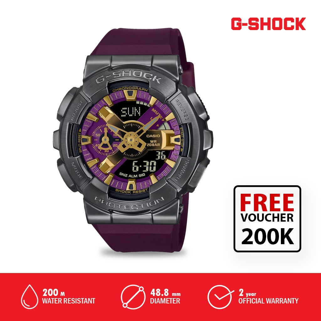 Jual Casio G Shock Jam Tangan Analog Digital Pria Original GM 110CL