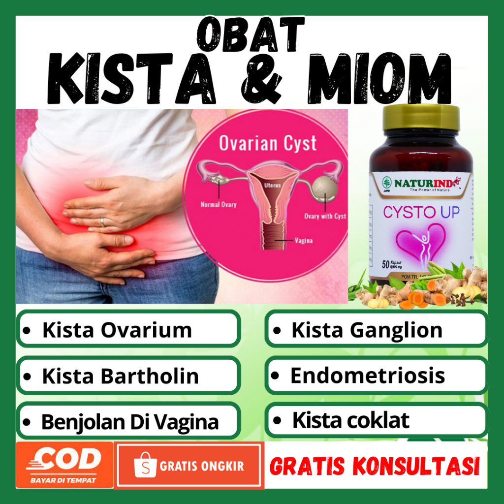 Jual Obat Kista Dan Miom Tanpa Operasi Mengatasi Benjolan Di Vagina