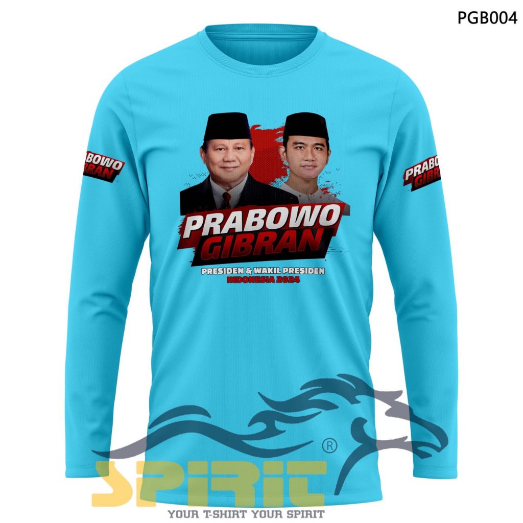 Jual Kaos Prabowo Gibran Baju Kaos Pasangan Presiden Dan Wakil Presiden