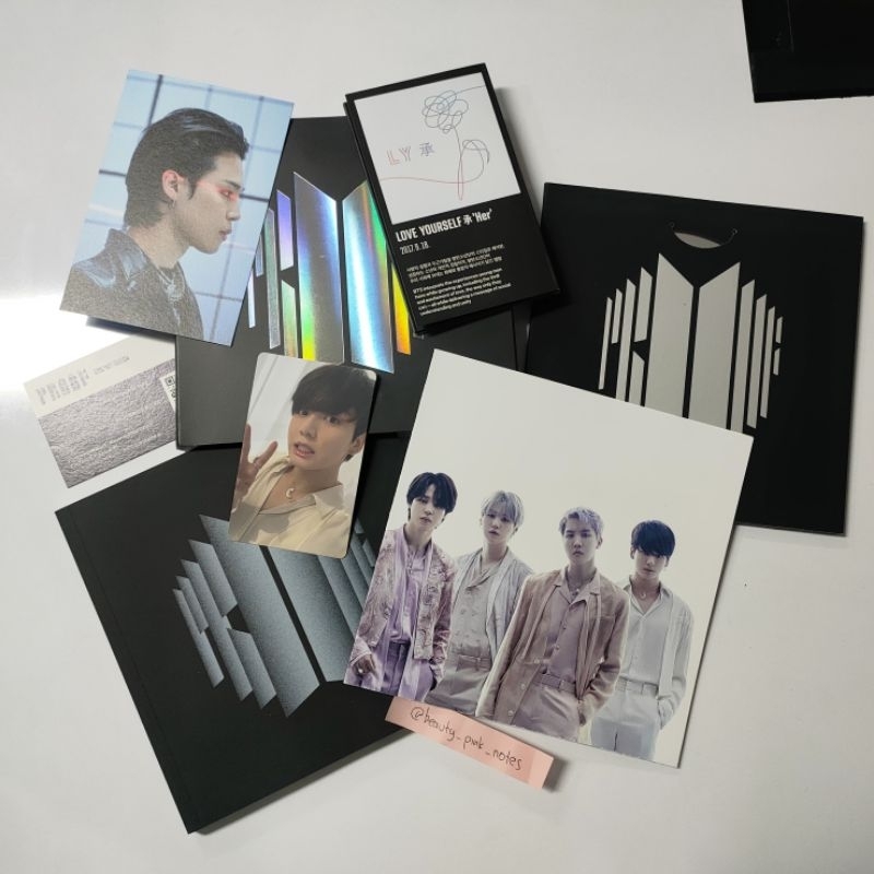 Jual BTS Album PROOF Compact Unsealed Lengkap Shopee Indonesia