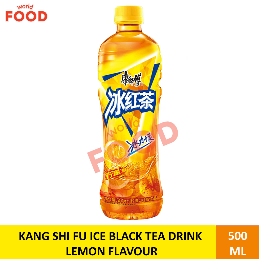 Jual KANG SHI FU ICE BLACK TEA DRINK LEMON FLAVOUR 500ML Shopee Indonesia