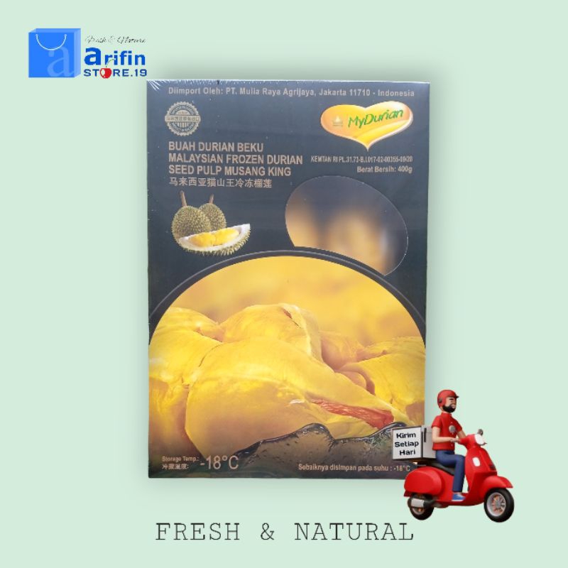 Jual Durian Musang King Malaysia Frozen Gr Musang King Malaysia