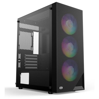 Jual CASING PCCOOLER C3 B310 M ATX CASE FREE 4 FAN RGB BLACK Shopee