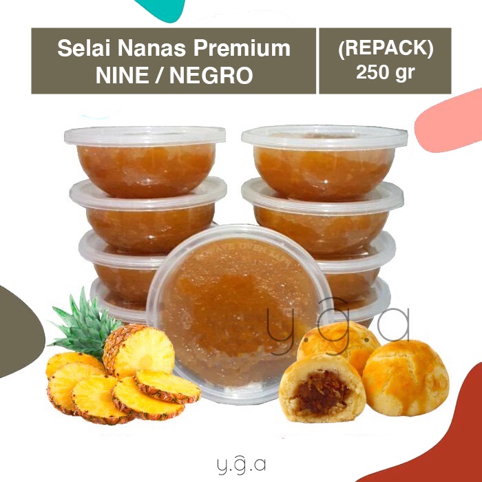 Jual Selai Nastar Premium The NINE REPACK 250gr Sele Isian Nanas