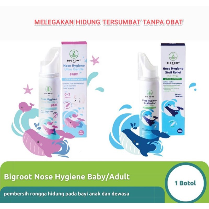 Jual Bigroot Nose Hygiene Ultra Gentle Baby 50ml Shopee Indonesia