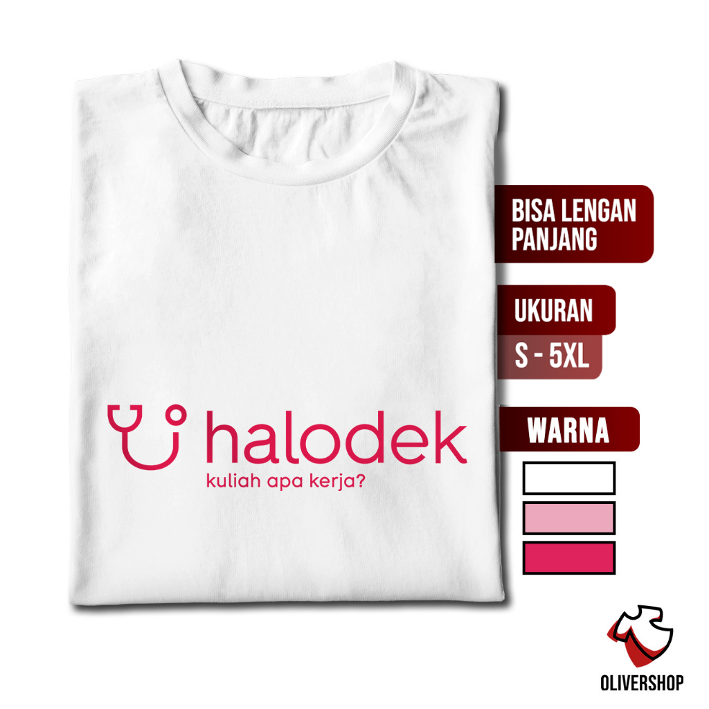 Jual Baju Kaos Plesetan Halodek Parodi Merek Brand Logo Kata Kata