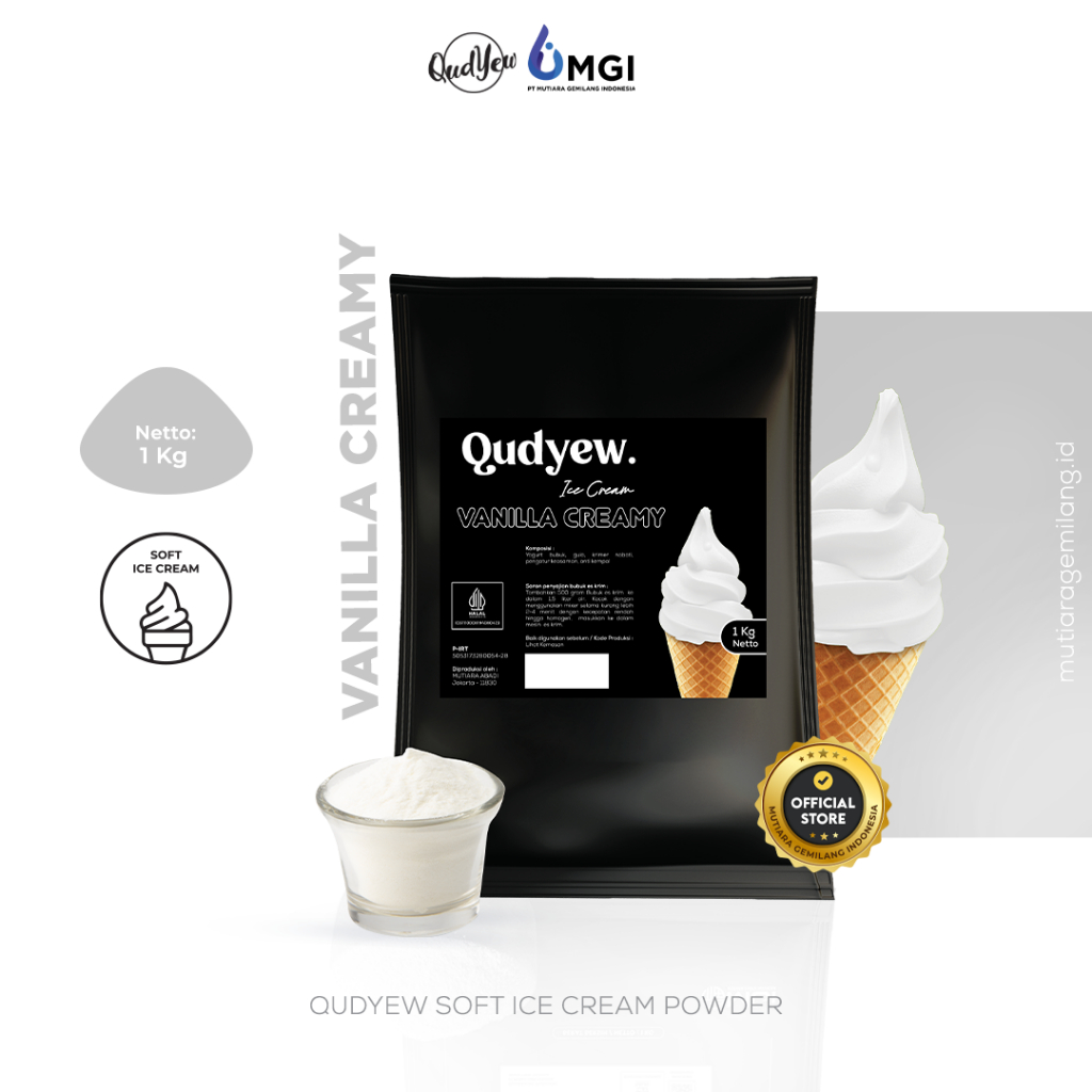 Jual Mutiaragemilang Id Qudyew Ice Cream Powder Vanilla Creamy Mxue Kg