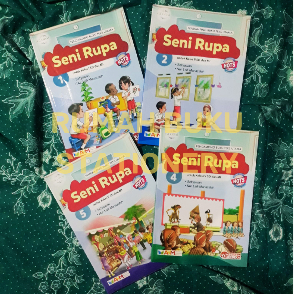 Jual Buku Pendamping Teks Utama Seni Rupa Sd Mi Kelas Ksp