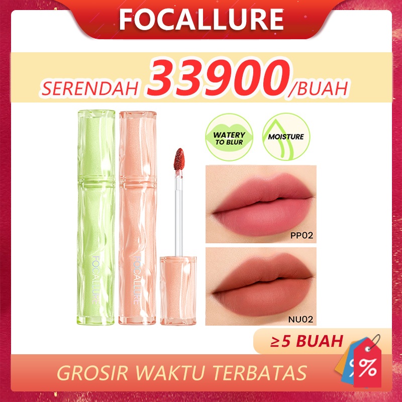 Jual Focallure Matte Lipstick Pro Ink Watery To Blur Lasting Lip Tint