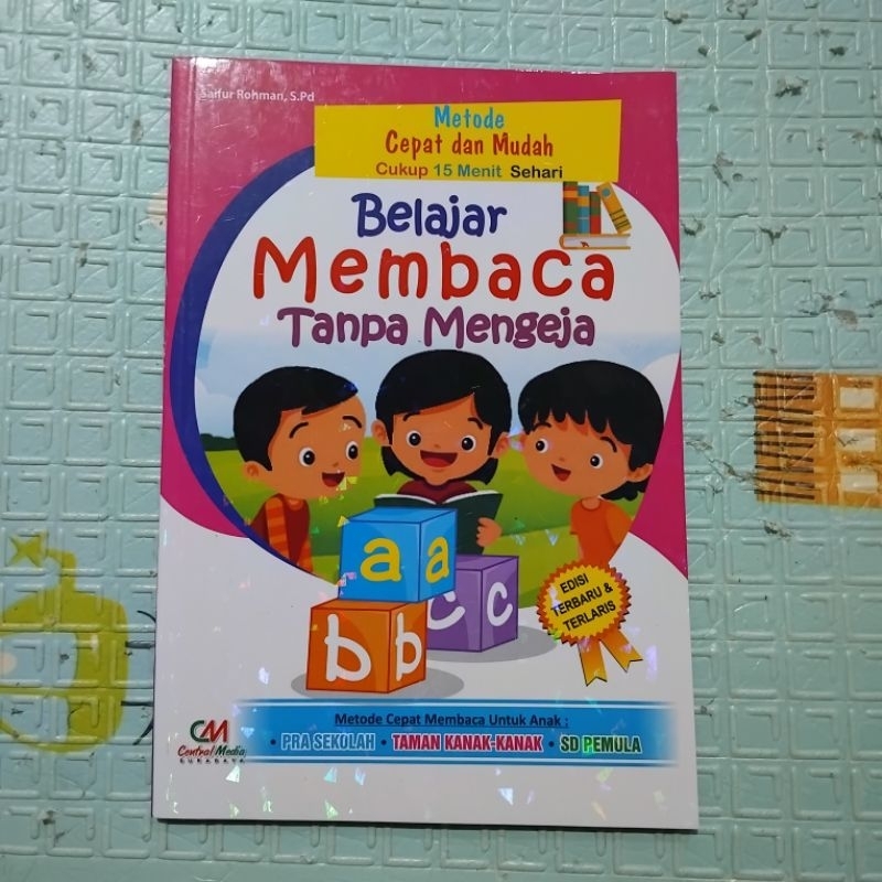 Jual Buku Belajar Membaca Tanpa Mengeja Metode Cepat Dan Mudah Cukup