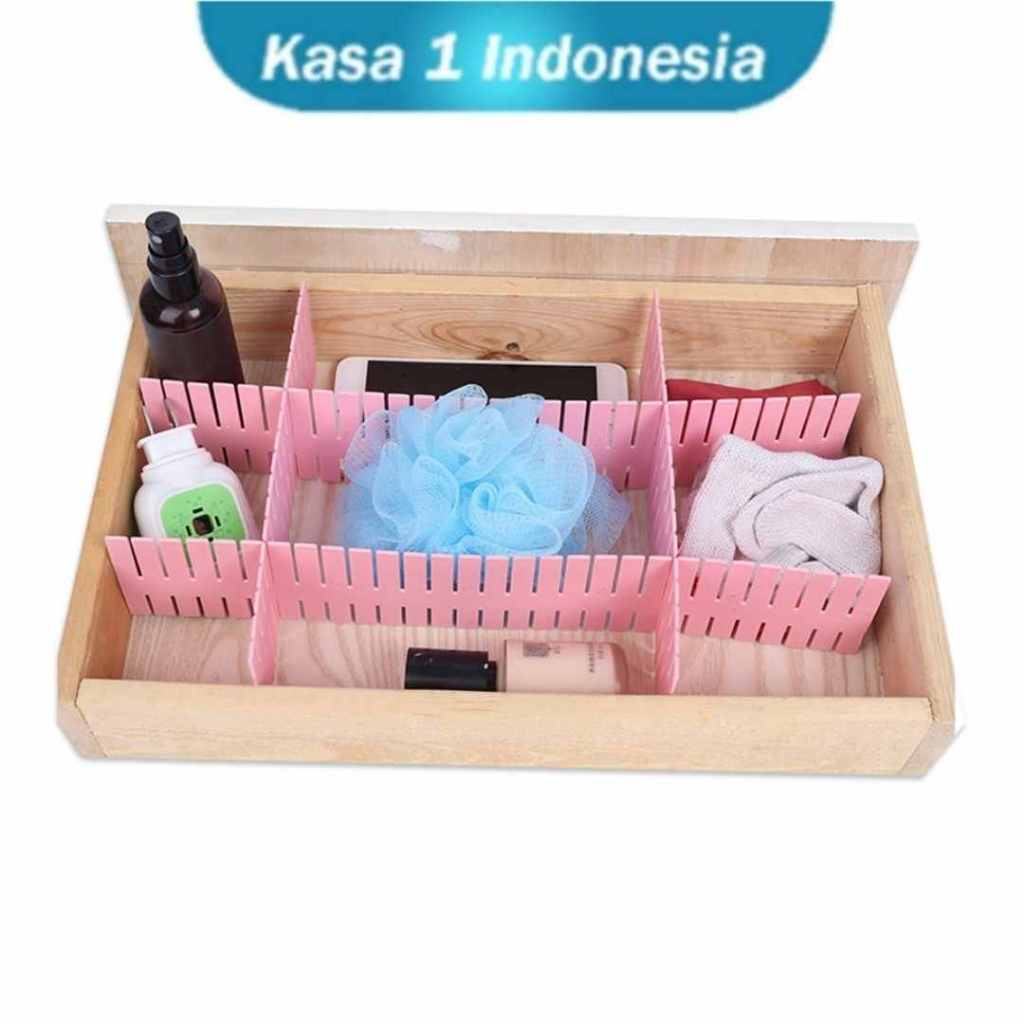 Jual Sekat Laci Organizer Pembatas Rak Sekat Plastik Partisi