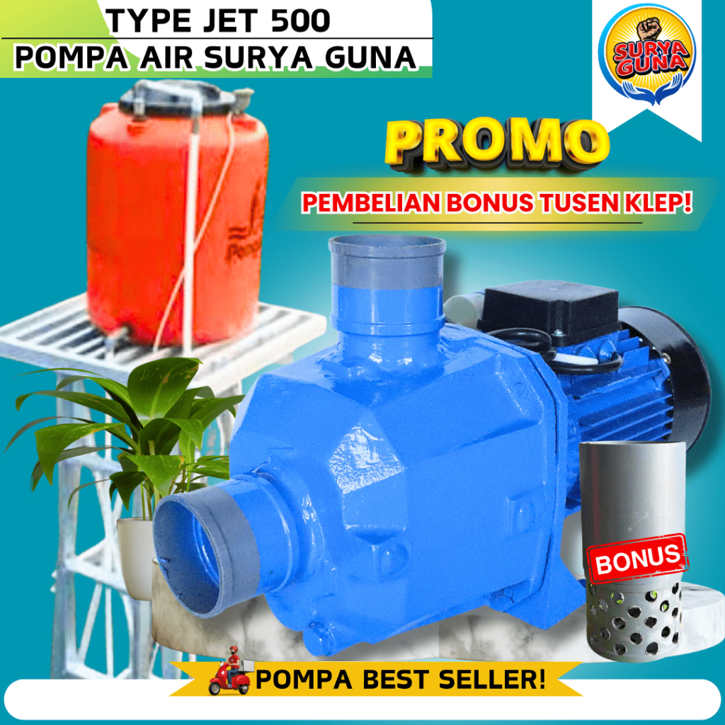 Jual Mesin Pompa Air Modifikasi Pipa Dim Kapasitas Besar Type Jet