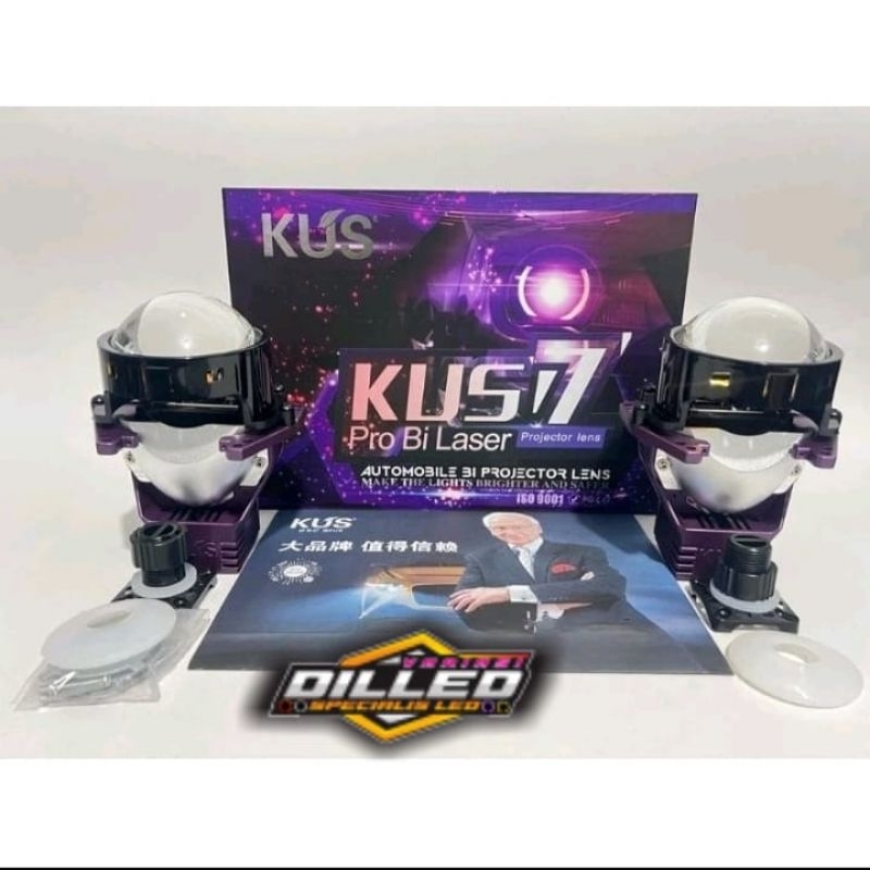 Jual BILED KUS 7 TH PRO BI LASER 3 INCH BLUE LENS SERIES 3 TIPE