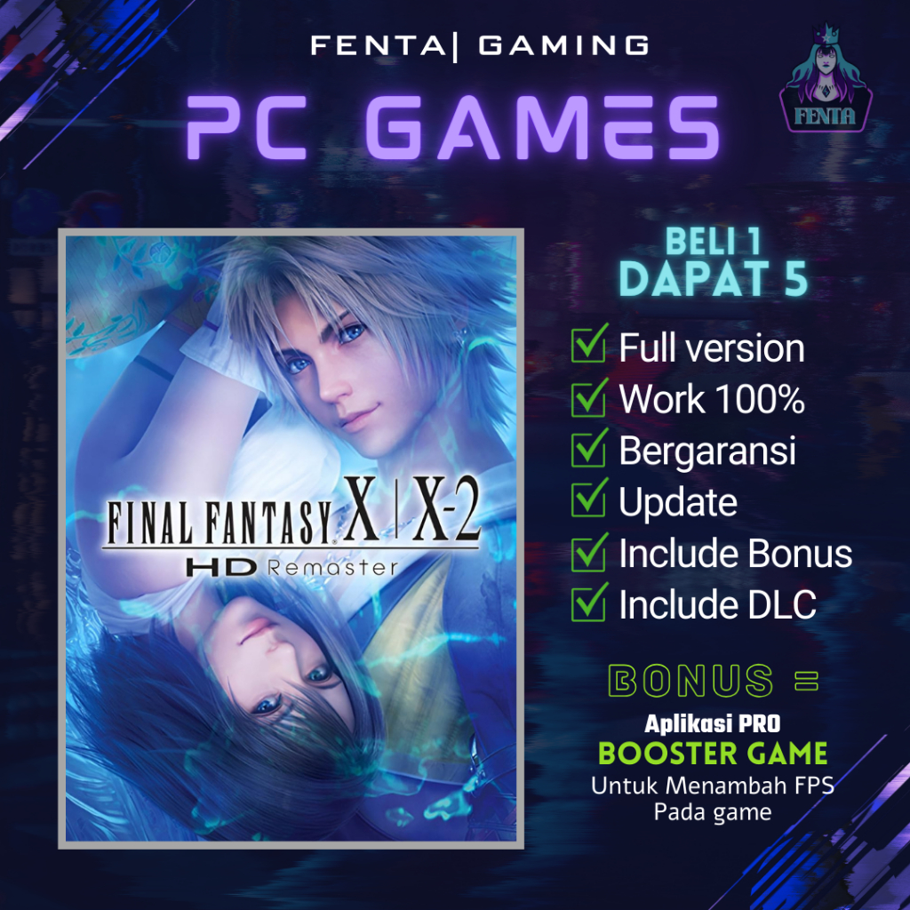 Jual FINAL FANTASY X X 2 HD REMASTER GAME PC GAME LAPTOP Shopee