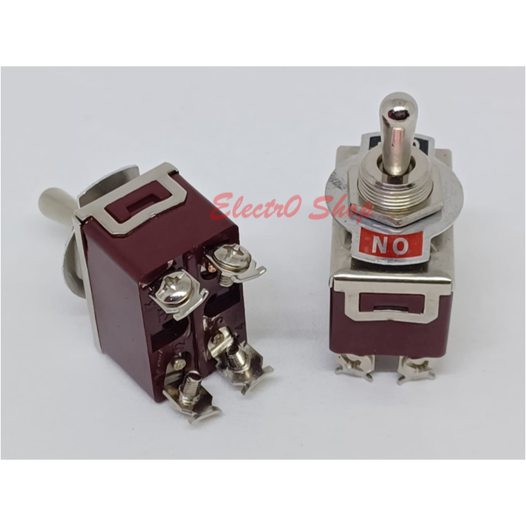 Jual Saklar Switch Toggle Pin On Off A Shopee Indonesia