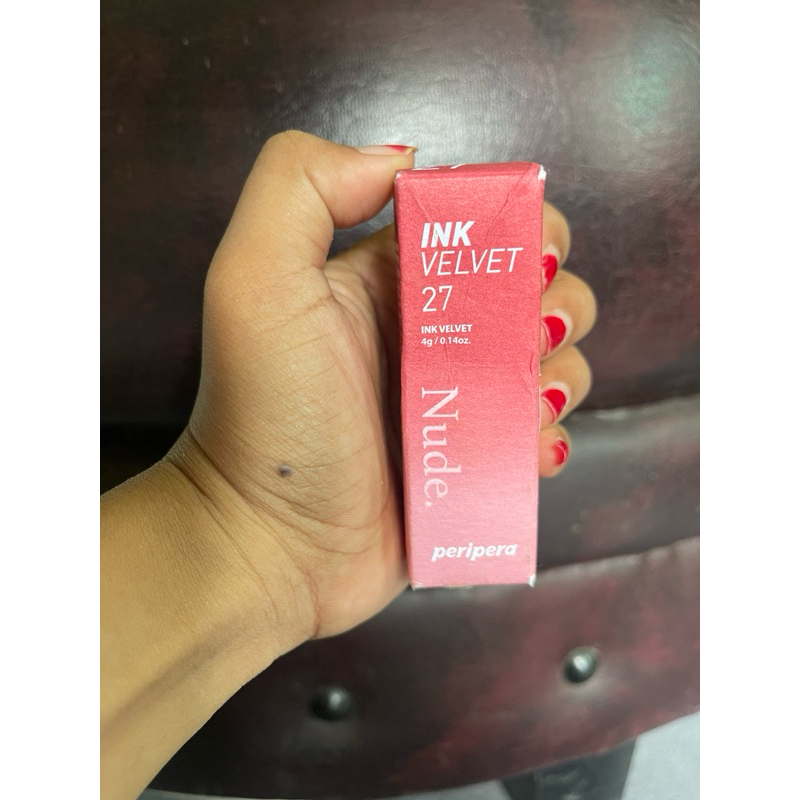 Jual Peripera Ink Velvet Strawberry Nude G Shopee Indonesia