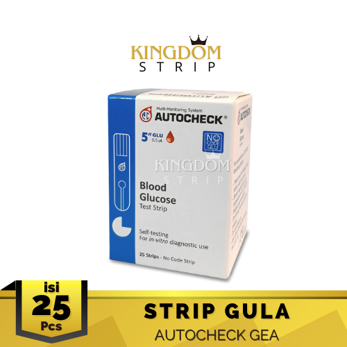 Jual Strip Autocheck Gula Glucose Shopee Indonesia