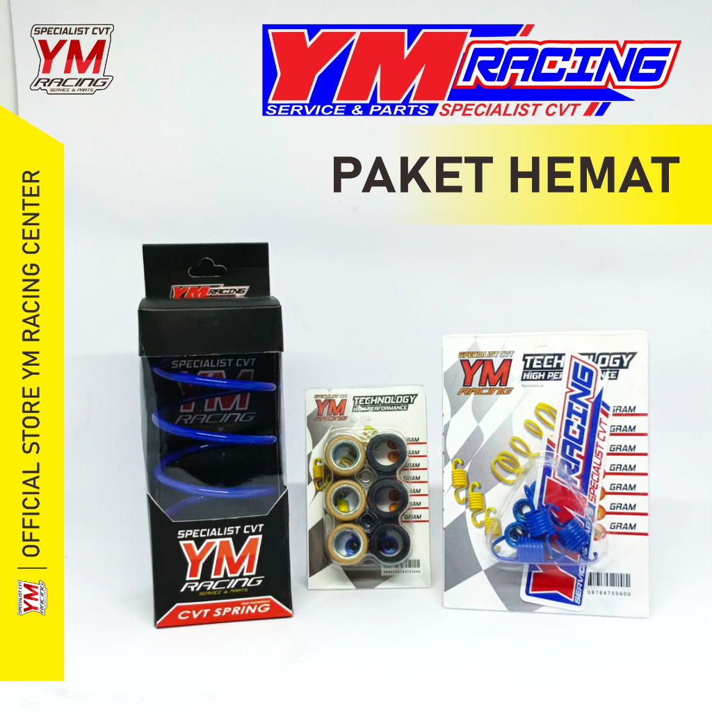 Jual Paket Hemat Cvt Rpm All Matic Ym Racing Untuk Segala Motor