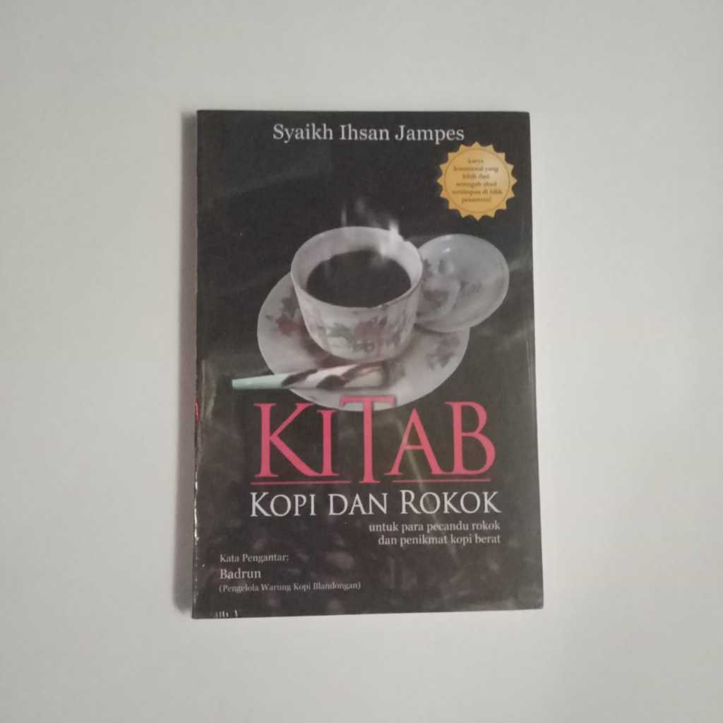 Jual Buku Kitab Kopi Dan Rokok Syaikh Ihsan Jampes Ori Terapibuku