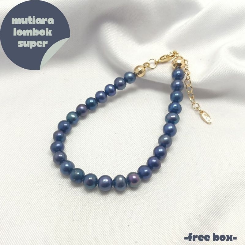 Jual Gelang Mutiara Lombok Asli Bersertifikat Pnr Shopee Indonesia