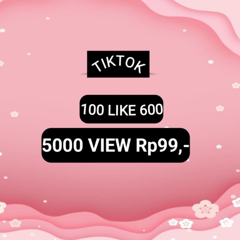 Jual Tiktok View Like Share Save Murah Shopee Indonesia