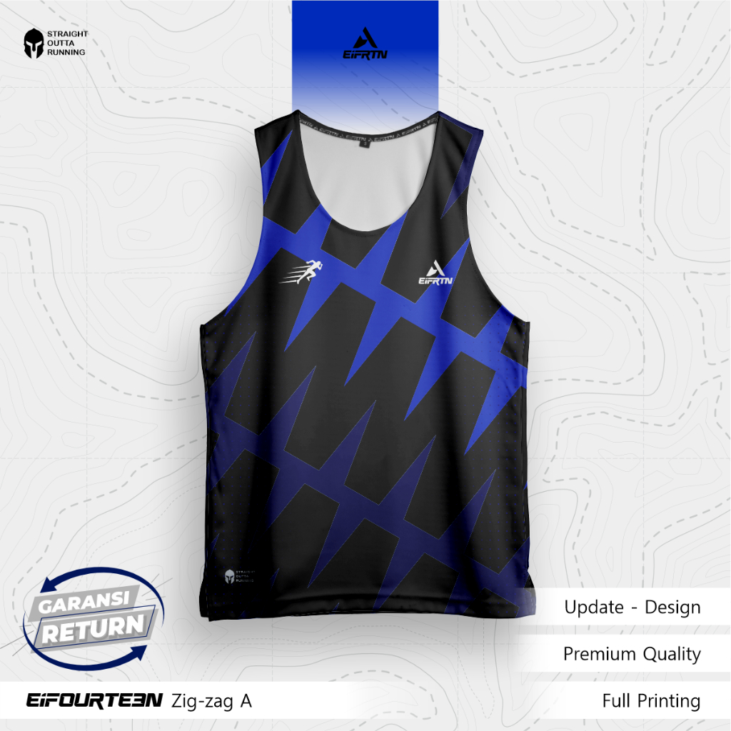 Jual Eifrtn Baju Kaos Tanktop Singlet Running Jersey Olahraga Lari