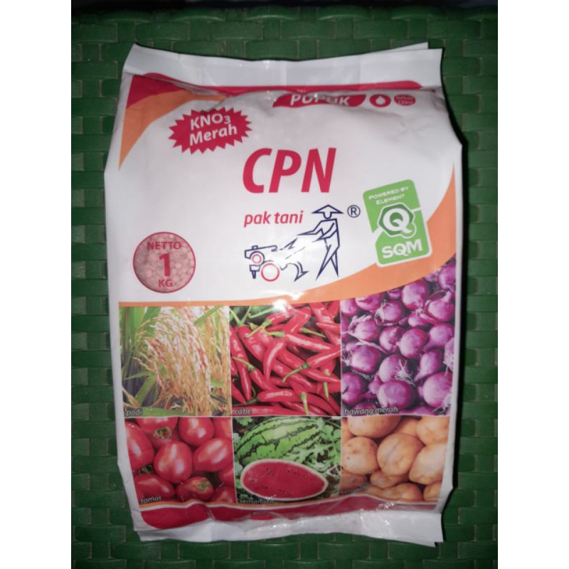 Jual Pupuk KNO3 Merah CPN Pak Tani Isi 1 KG Kemasan Pabrik Original