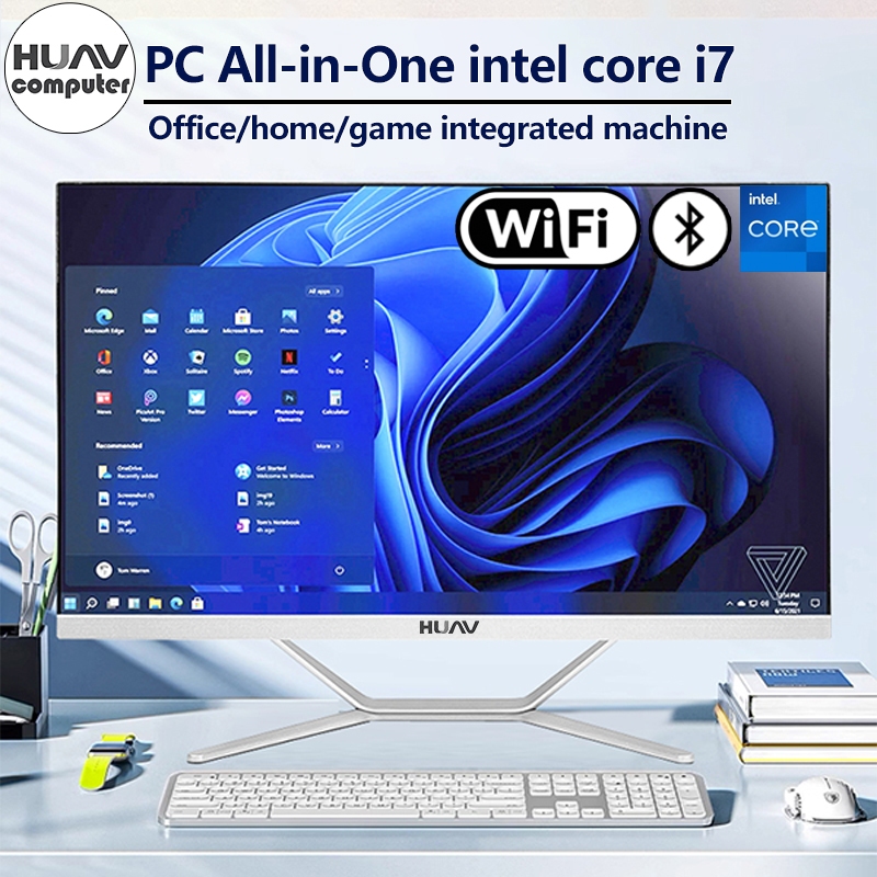 Jual Huav Komputer Full Set All In One PC Baru Prosesor Core I7