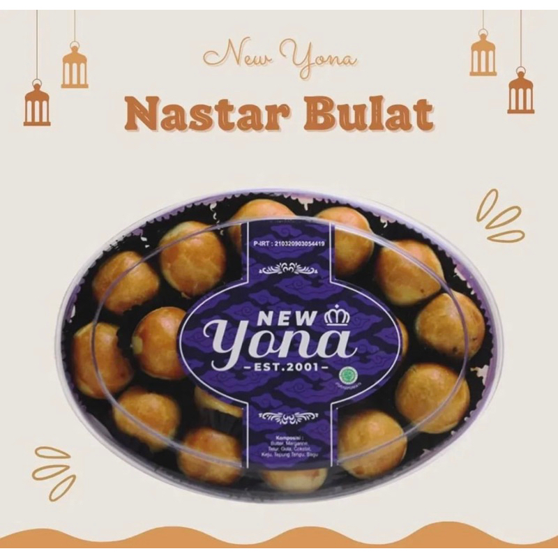 Jual New Yona Cookies Sweet Series Kue Kering Lebaran Bandung Putri