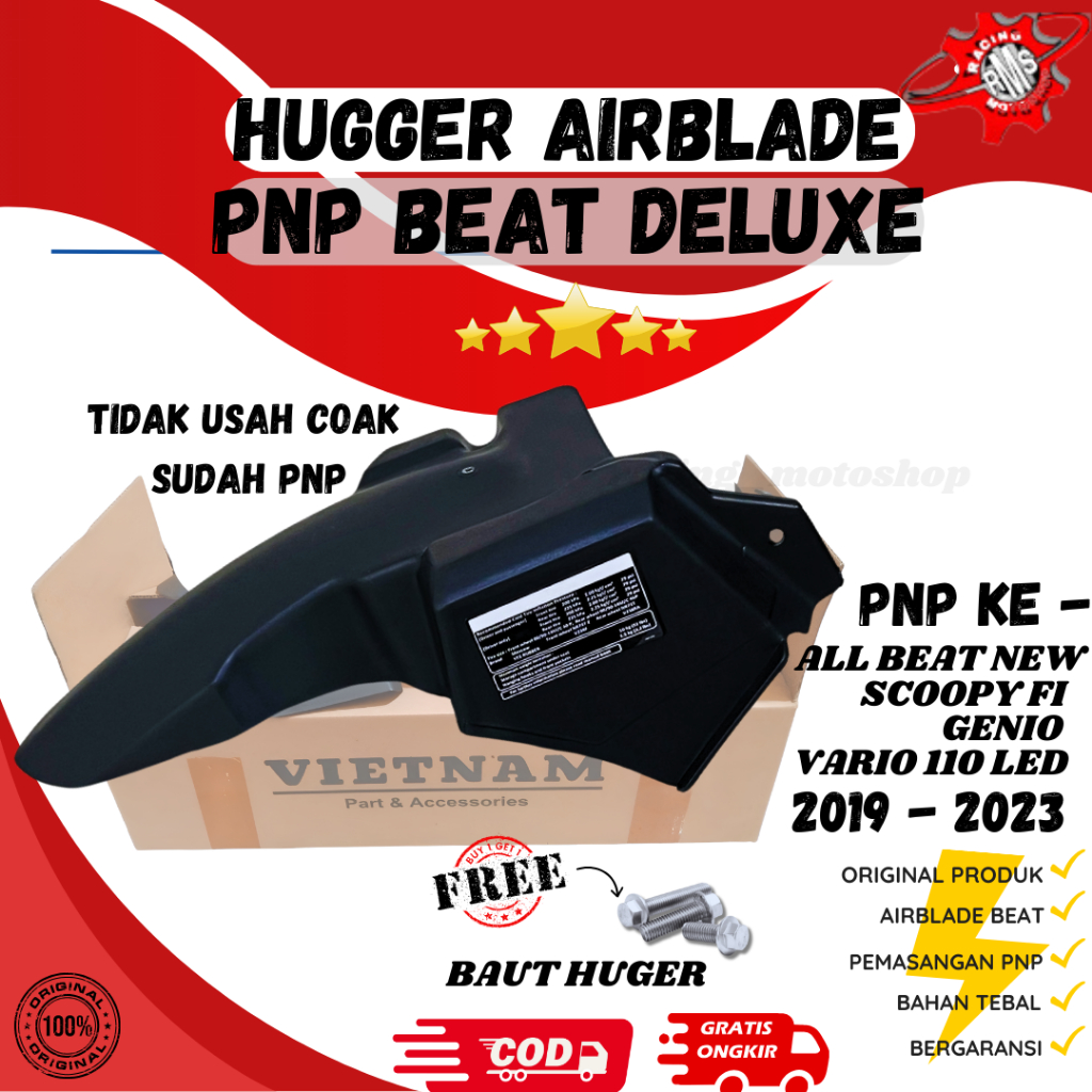 Jual Hugger Spakbor Kolong Beat Deluxe Air Blade Beat Esp Fi Deluxe