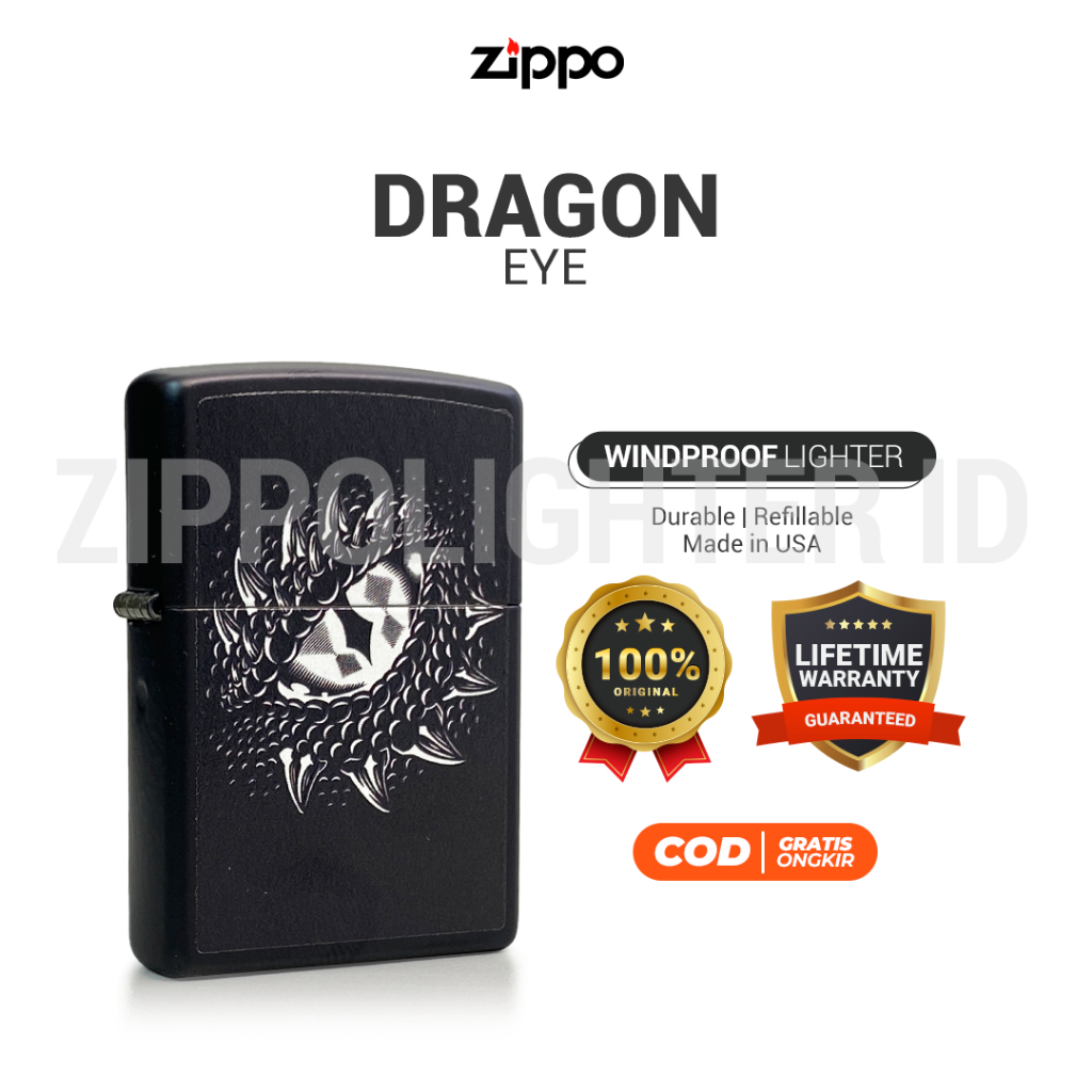 Jual Korek Api Zippo Dragon Eye Shopee Indonesia