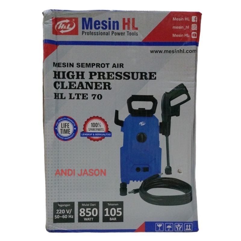 Jual Mesin Semprot Air High Pressure Cleaner H L Hl Lte Watt