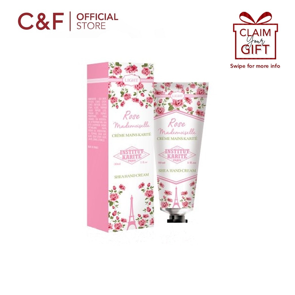 Jual Institut Karite Paris Shea Hand Cream Ml Rose Mademoiselle