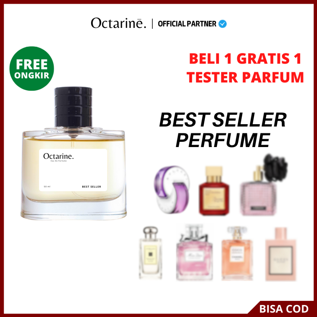 Jual Octarine Parfum Wanita Best Seller Tahan Lama Aroma Lembut Fresh