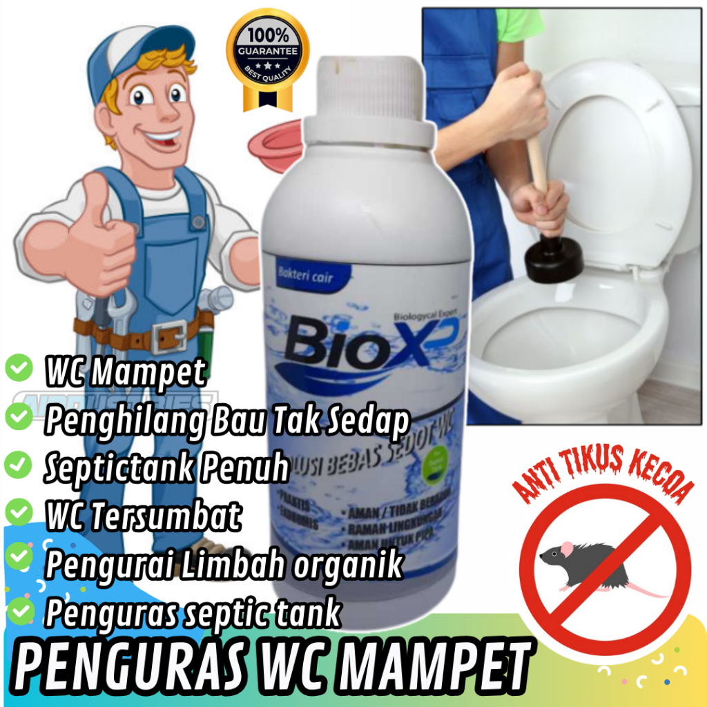 Jual Obat Penghancur Tinja Wc Luber Bio Xp Formula Kuras Sepiteng