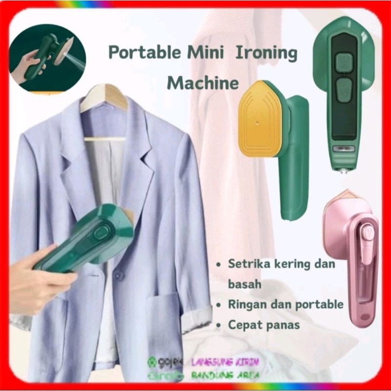 Jual Setrika Uap Listrik Travel Mini Portabel Electric Iron Machine