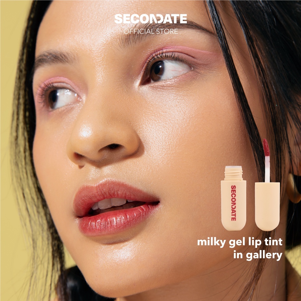 Jual Secondate Milky Gel Lip Tint Gallery Shopee Indonesia