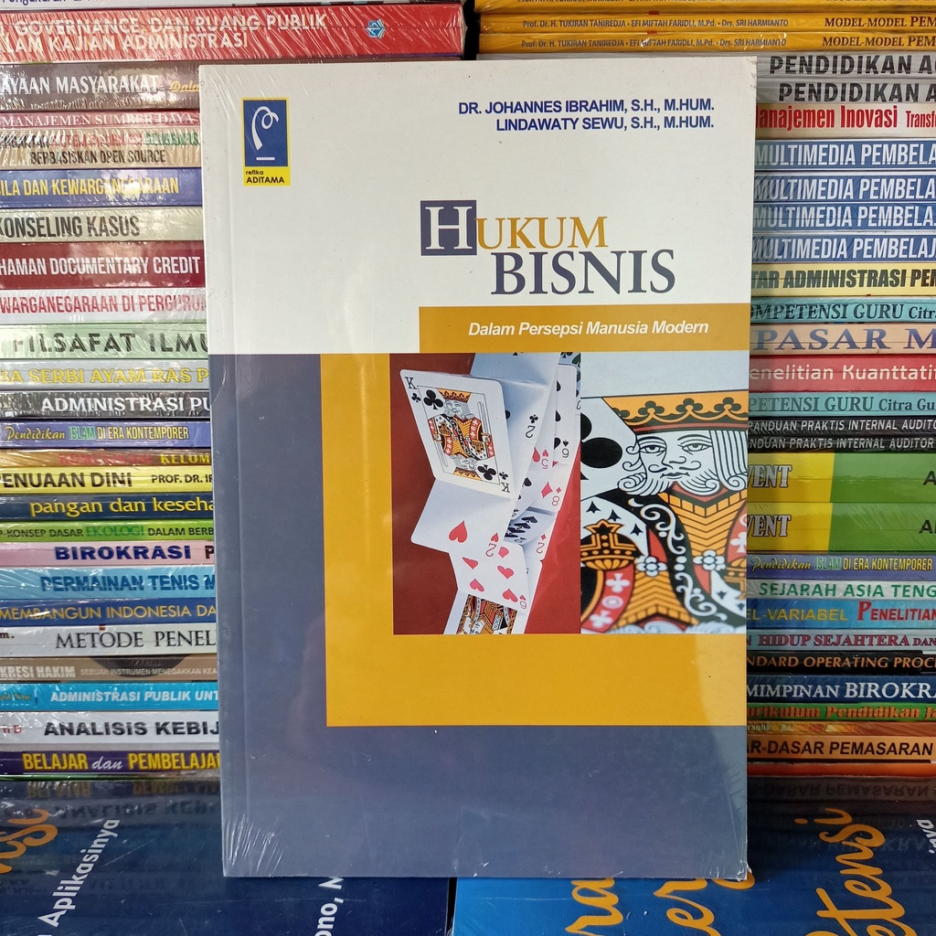 Jual Buku Hukum Bisnis Dalam Persepsi Manusia Modern Johannes Ibrahim