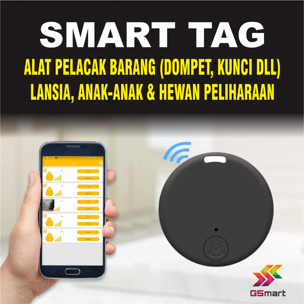 Jual Smart Tag Bluetooth Tracker Airtag Key Finder Shutter Two Way