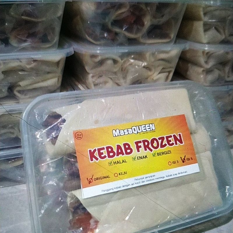 Jual KEBAB FROZEN FULL DAGING PREMIUM ISI 5 ORIGINAL Shopee Indonesia