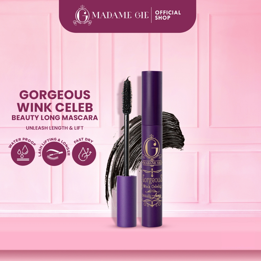 Jual Madame Gie Gorgeous Wink Celebs Beauty Long Mascara MakeUp