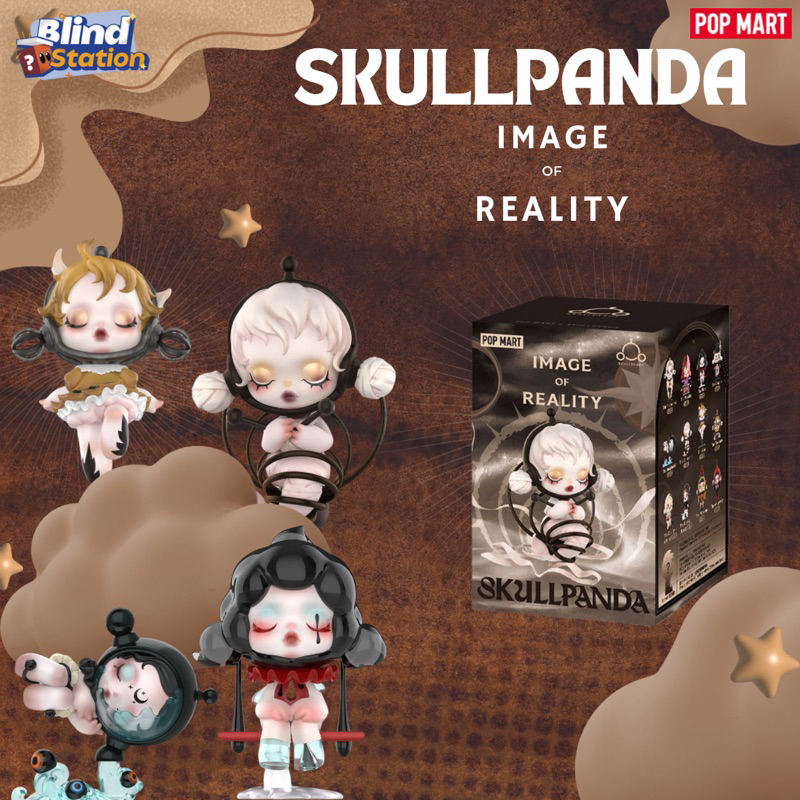 Jual READY STOCK BLINDBOX POPMART SKULLPANDA IMAGE OF REALITY