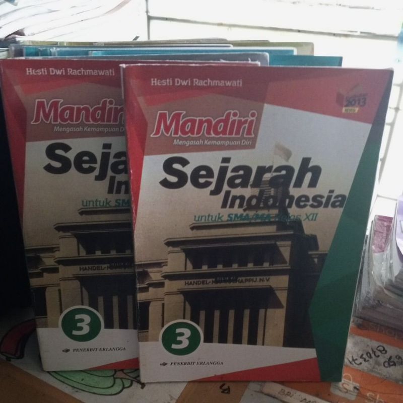 Jual Buku Mandiri Sejarah Indonesia Kelas Penerbit Erlangga Shopee